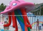 Customized Octopus Spray Park Equipment Fiberglass Water Parks For Kids