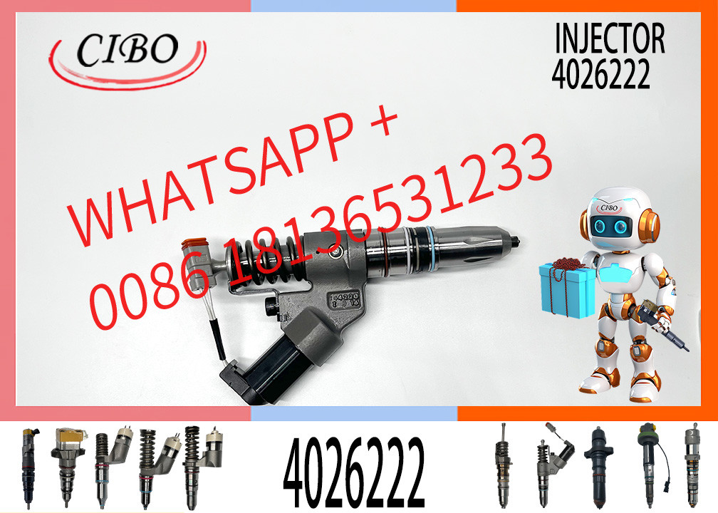 High Quality Injector 4026222 4903472 4062851 3411845 for CUMMINS M11 QSM ISM QSM11 ISM11 Diesel Engine