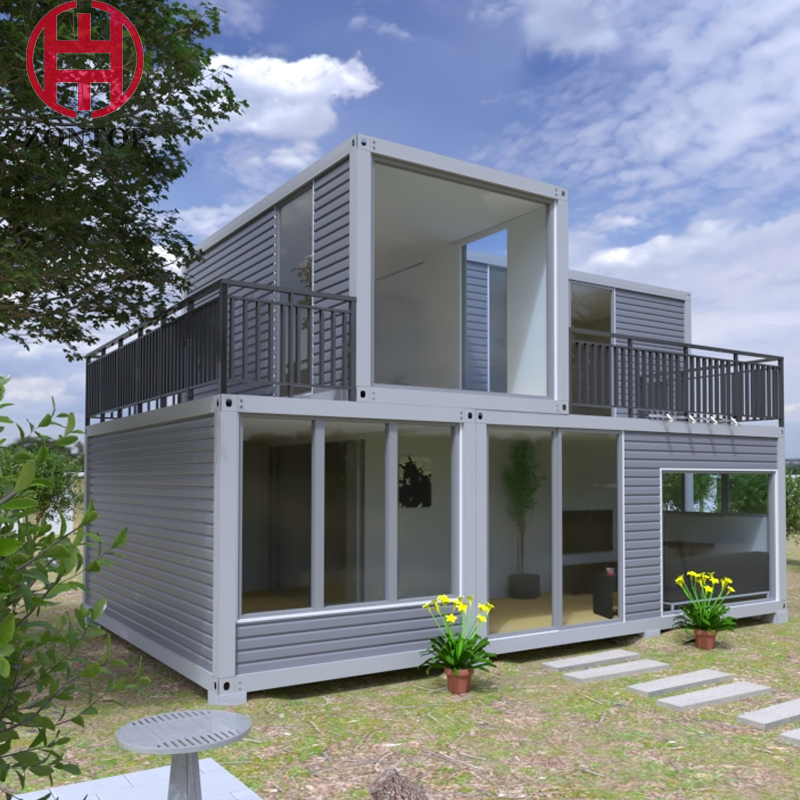 Zontop Modern Luxury Quick Concrete Construction Complete Large Bolt Prefabricated Container House