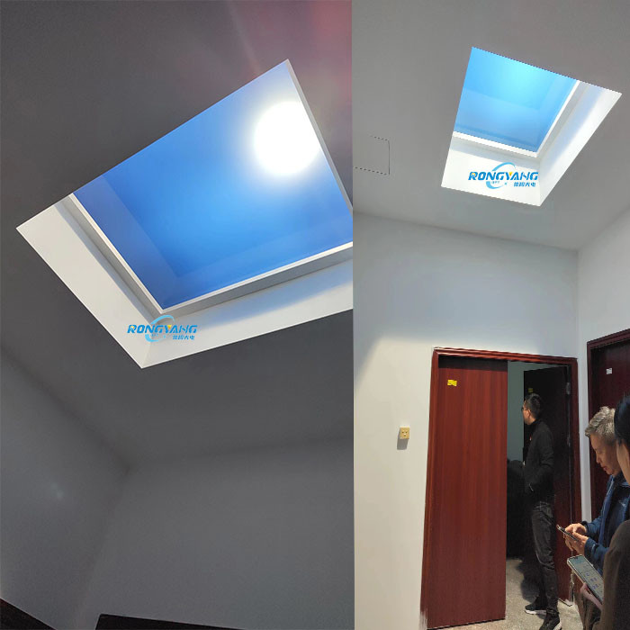 Smart Artificial Skylight Lifelike Solar Light with Moving Sun Effect and Realistic Shadows
