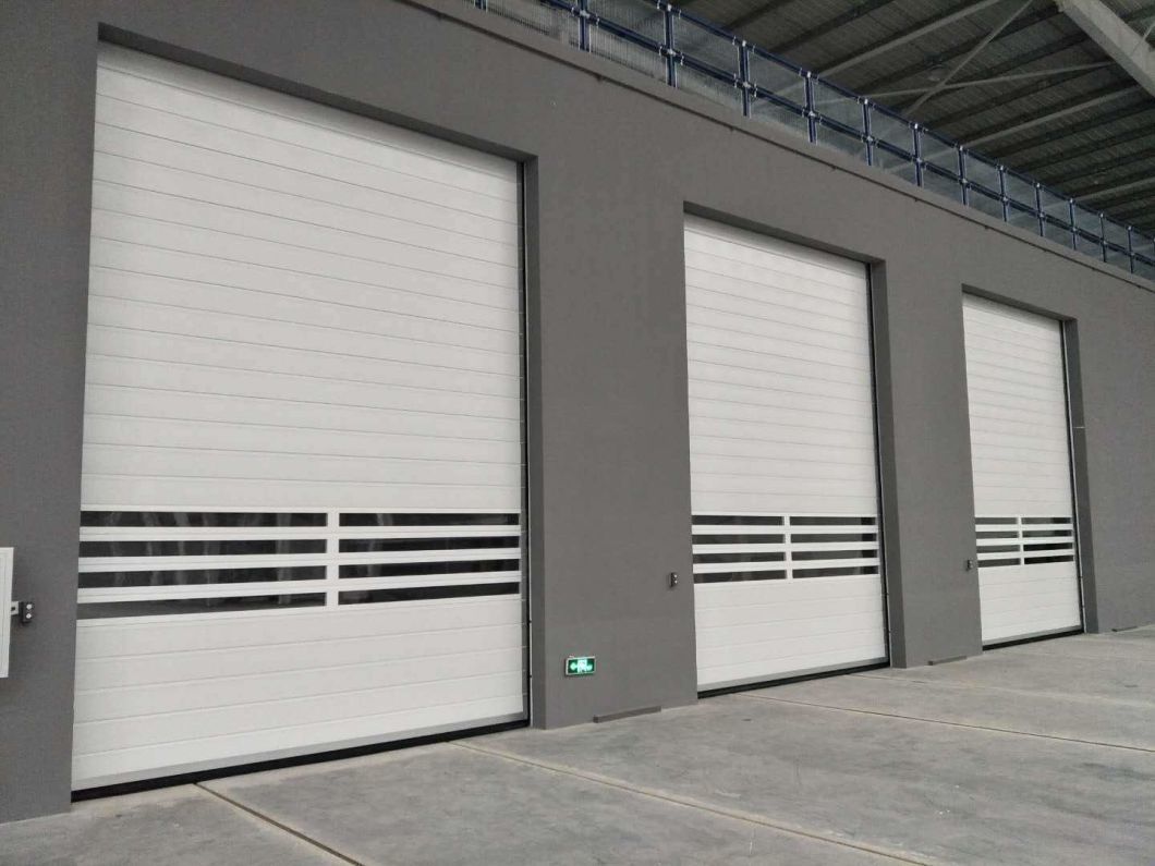 High Speed Performance Rolling Rapid Roll up Shutter Spiral Security Automatic Door