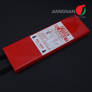 China LPCB Fiberglass Fire Blanket Woven 0.43mm Welding Fire Blanket factory