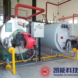 China 1T，2T，4T Oil And Gas Fired Boilers Residential Horizontal WNS Steam Output factory