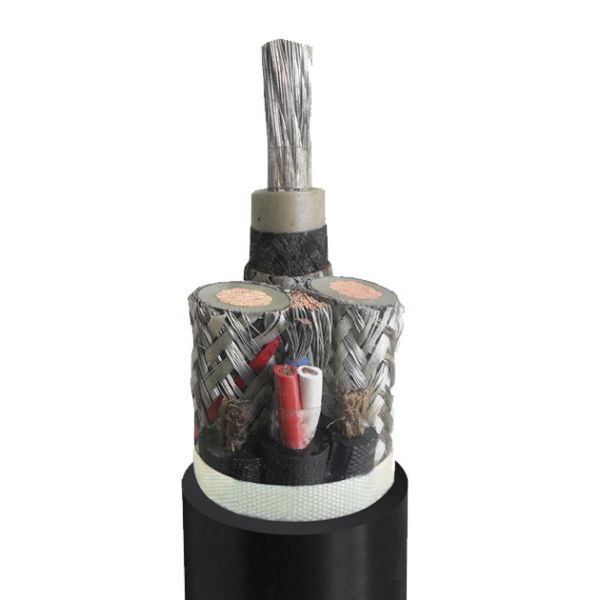China Flexible Mine Metallic Sheathed Cable With Rated Voltage 1.9 / 3.3kv And Below factory