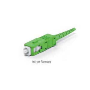 China ISO9001 0.9mm APC Fiber Optic Connector , Dia 2.5mm SC Single Mode Connector factory