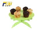 100% Recyclable 2 Tier Cardboard Cupcake Stand 4C Full Color Glossy / Matt Film