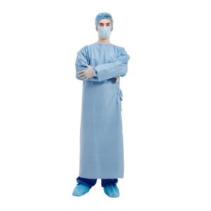 China OEM Patient Surgery Gown , Non Woven Surgical Gown 115x127cm S factory