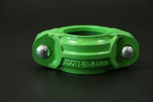China Oil Pipeline Ductile Iron Pipe Repair Clamps Groove Fast Installation factory