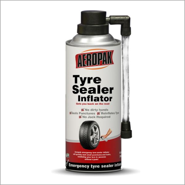 China AEROPAK Tire Sealant & Inflator 450ml for 6mm Punctures factory