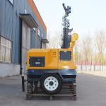 Industrial Lighting Portable LED Diesel Engine Generator Light Tower with