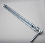 Long Galvanized heavy duty Door bolts DL609, lock for door Size: 18" and 24"