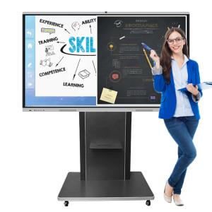 China 60hz Interactive Flat Panel Digital Board Electronic Non Reflective factory