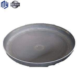 China Carbon Steel Flat Tank Dish Ends for Outdoor Firepits Customized Size ASME Standard factory