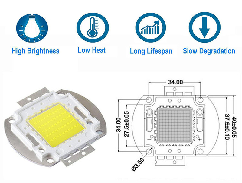 Super Bright Security Stadium Lights Waterproof 200W LED Outdoor Flood Lights