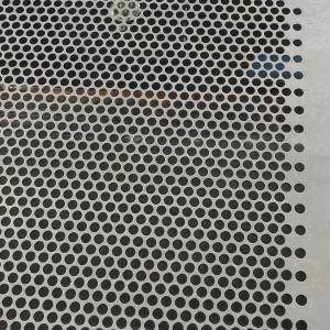 China Perforated Plate Stainless Steel SUS304 2MM THK X HOLE Ø2.5MM X PITCH 3.5MM X L1500MM X 2500MM factory