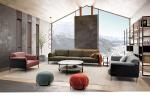 Home Furniture Sofa Modern Chesterfield Sofa with pillow living room sectional