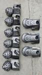 Power Factory Metal Bearing Cone Roller Bits Single Roller Cone 9.5inch