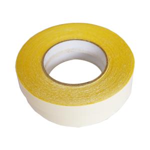 China Heat Resistant Double Sided Carpet Tape , Rough Surface Carpet Sealing Tape Yellow factory