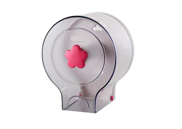 Cartoon Style ABS Jumbo Roll Toilet Paper Dispenser WC Wall Mounted Standard