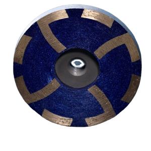 China 40/50 Grit 4 inch Diamond Grinding Cup Wheels with Metal Bonding Agent factory