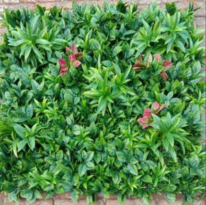 China Sound Absorption Commercial Buildings Artificial Wall Grass With Strong Durability factory