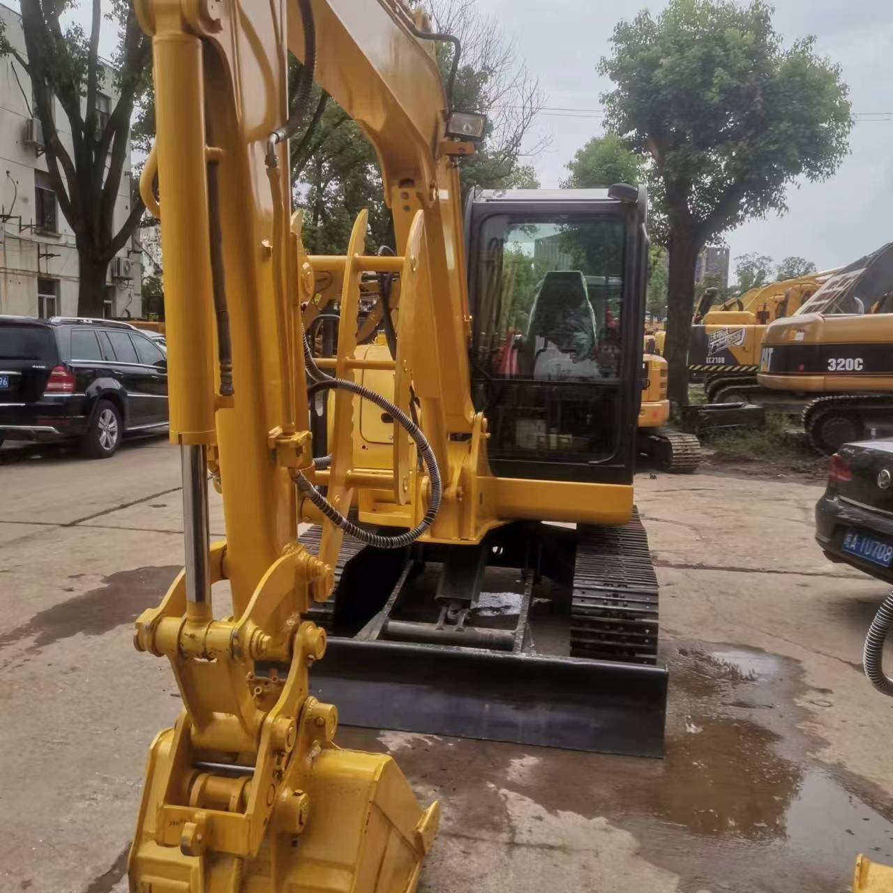 Original Hydraulic Pump 5 Ton Komatsu PC56-7 Crawler Mini Excavator with Cummins Engine