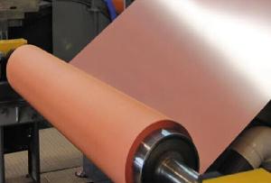 China High Temperature HTE Copper Foil , Elongation Electrodeposited 3m Copper Foil factory