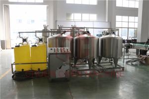 China Automated Fruit Juice Making Machine With CIP Cleaning System Bottle Washing factory