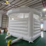 ODM Inflatable Bounce House Round Dome White For Backyard