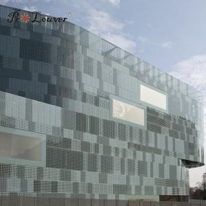 China Customized Design Low Price Aluminum Perforated Panel For Facade factory
