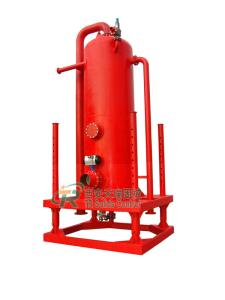 China 1200mm Drilling Solids Fluids Mud Gas Separator / High Capacity Gas Buster Oilfield factory