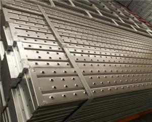 China Carbon Steel Scaffolding Steel Planks Q195 24 Foot Aluminum Walk Boards factory
