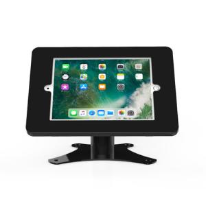 China Security Lockable Anti Theft Tablet Stand 360 Degree Rotated PC Holder Metal Material factory