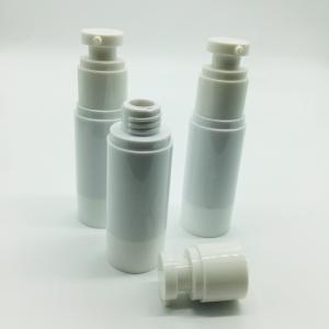 China Plastic Cosmetic Lotion Bottle / Airless Pump Container For Liquid Foundation factory