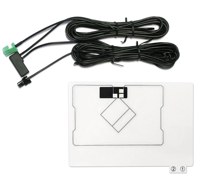Japan and Brazil ISDB Market Car Film Digital TV Antenna with 50 OHM Max Input Power