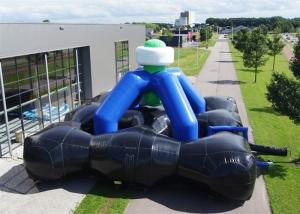 China 0.55mm PVC Tarpaulin Inflatable Laser Tag Games / Inflatable Laser Shooting Games factory
