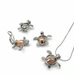 Silver Pearl Cage Locket Pendant Essential Oil Diffuser Oyster Neckalce Jewelry