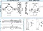 SK30SR CASE26 AP2D hydraulic pump parts For Mini Excavator