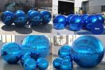 Outdoor Affordable Big Shiny Balls Inflatable Silver Smooth Shiny Ballse Balls