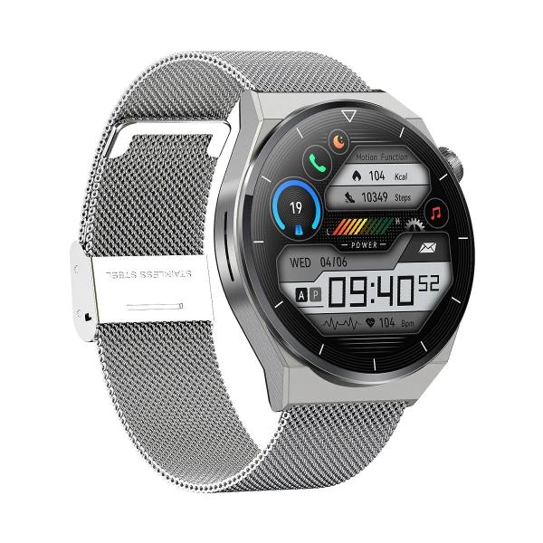 Durable Waterproof Test Heart Rate Blood Pressure Wireless Charging 390*390 HD
