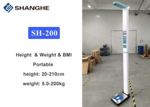 China Digital height 20-205cm RS232 Body Weight And Height Scale factory