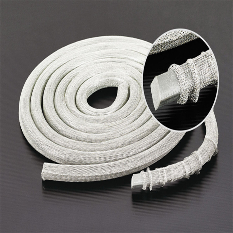 Wide Width Knitted Wire Mesh Gasket Temperature Resistant for Industrial