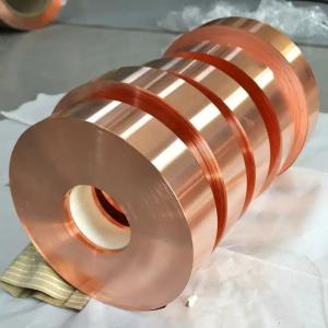 China Aisi C10200 C12000 C12200 Copper Strip Coil TU1 TU2 T2 Red Copper Sheet Strips factory