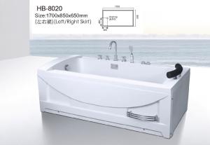China Sanitary ware, Bathtubs, Jacuzzi, Massage bathtub,WHIRLPOOL HB8020 1700X850X650 factory