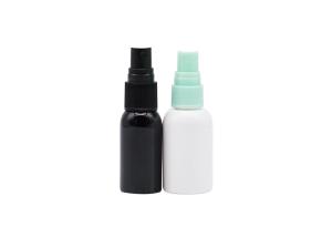 China Fine Mist PET Plastic Spray Bottle 60ml 120ml Cylinder Alcohol factory