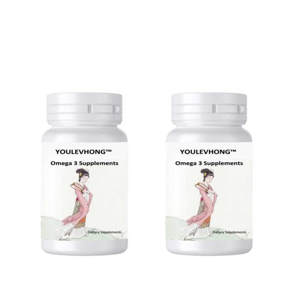 YOULEVHONG Omega 3 Supplements for Heart Eye Brain and Joint Health Dosage 1-2
