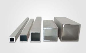 China Extruded 7075 Aluminum Pipe Square Aluminium Section Pipe Tubing factory