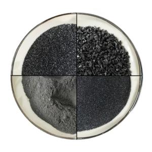 China Low Pollution Electric Resistance Silicon Carbide Black Sic Abrasive For Metallurgical Desulfurizer factory