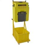 Trolley portable eyewash emergency eyewash 16 gallon 53L ABS portable eye wash