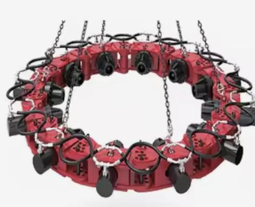Excavator Attachment Equipment Construction Concrete Hydraulic Round Pile